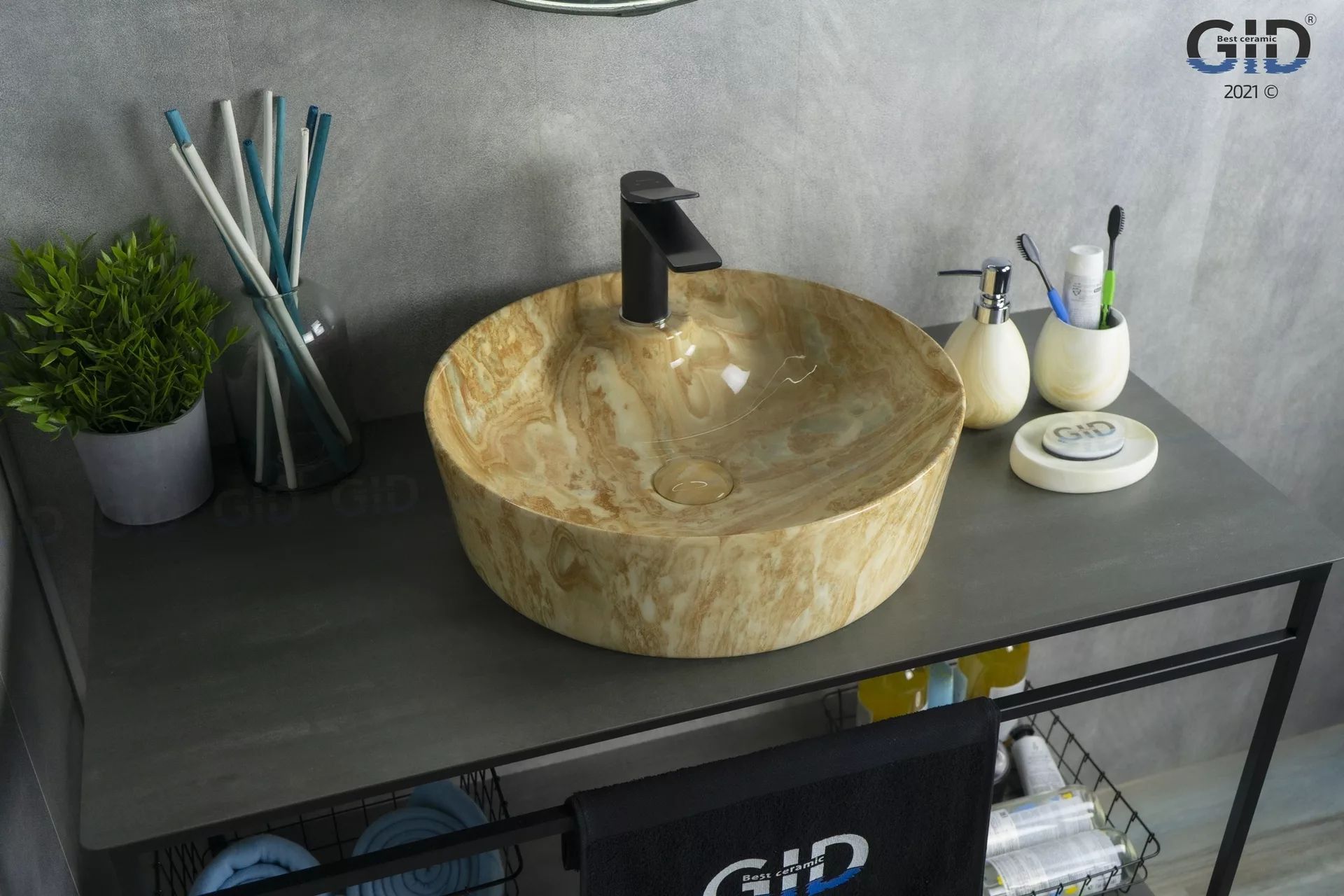 Умывальник Gid MNC535 44x44, 54444