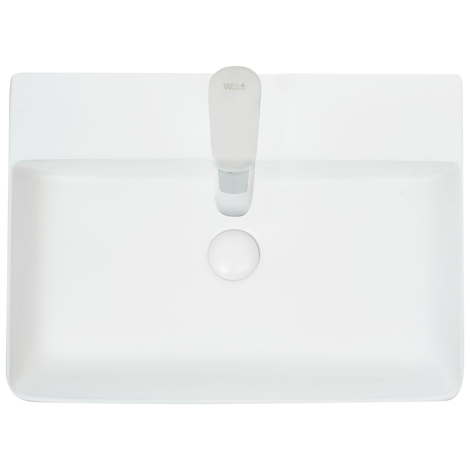 Раковина накладная WeltWasser ELBACH 2173 MW 60x42