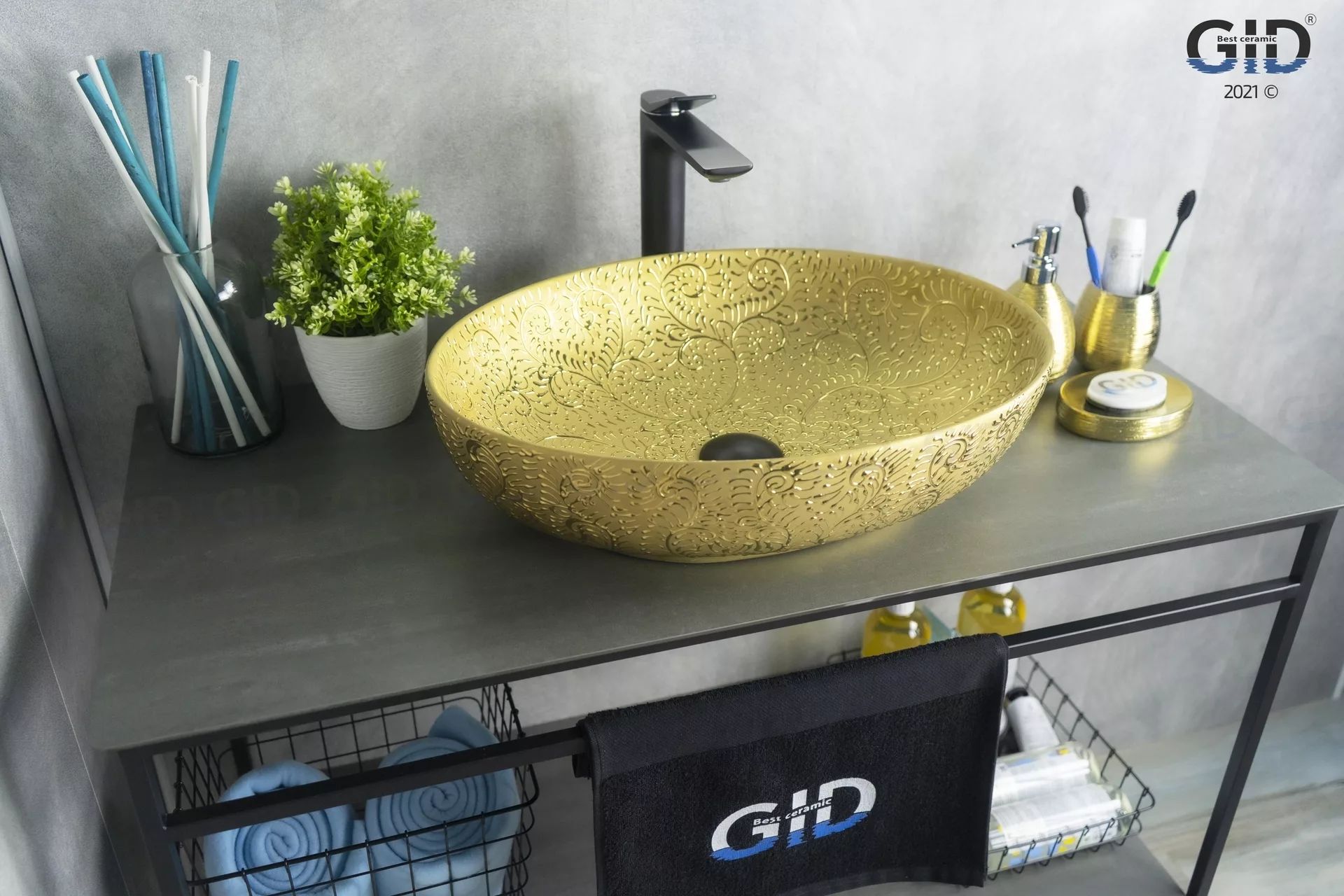 Умывальник Gid NC444 51x39, 52233