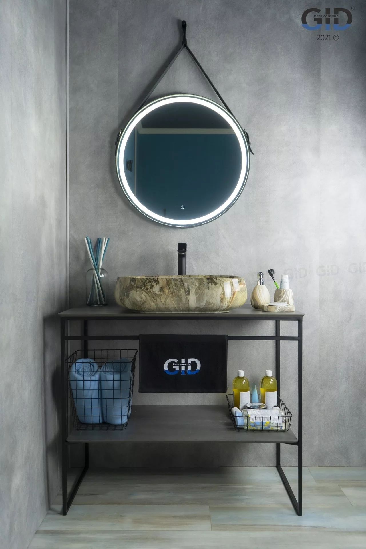 Умывальник Gid MNC186 56x42, 54423