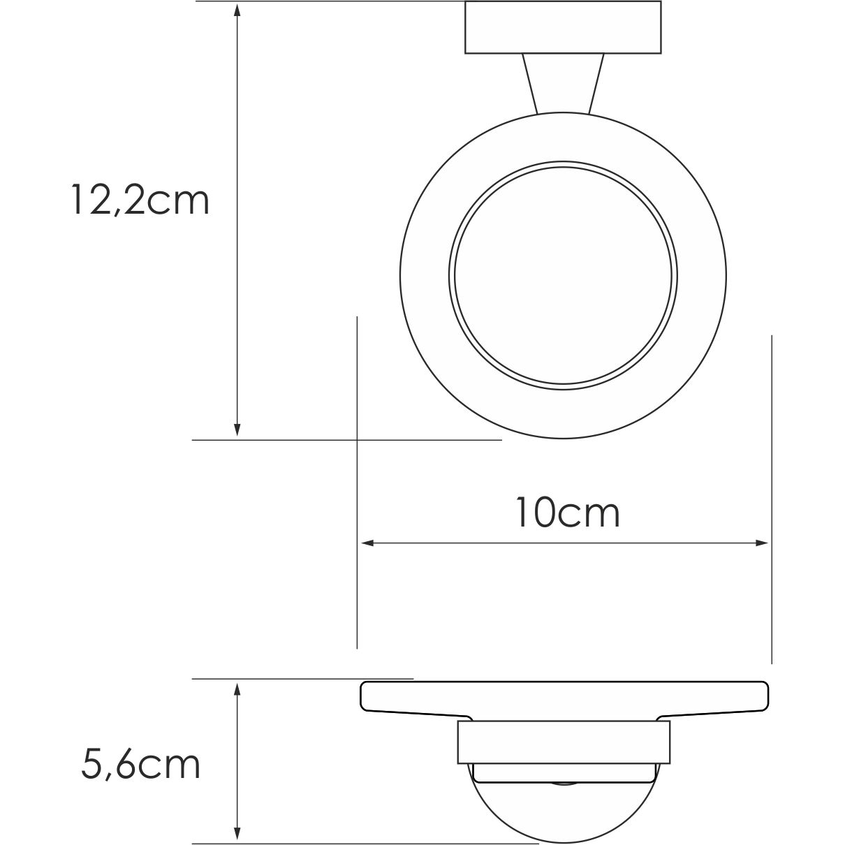 Мыльница стекло WasserKRAFT Isen, K-4029
