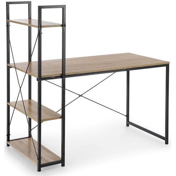 Стол компьютерный Halmar Narvik B-1 дуб сонома/черный, V-CH-NARVIK-B1-CZARNY/SONOMA