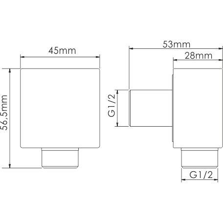Подключение шланга WasserKRAFT, A124