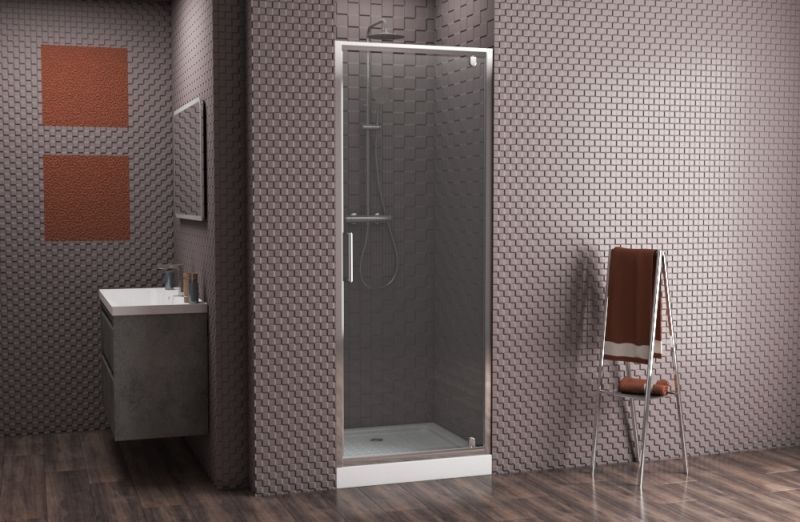 Душевая дверь в нишу Bravat Drop 90, BD090.4111A