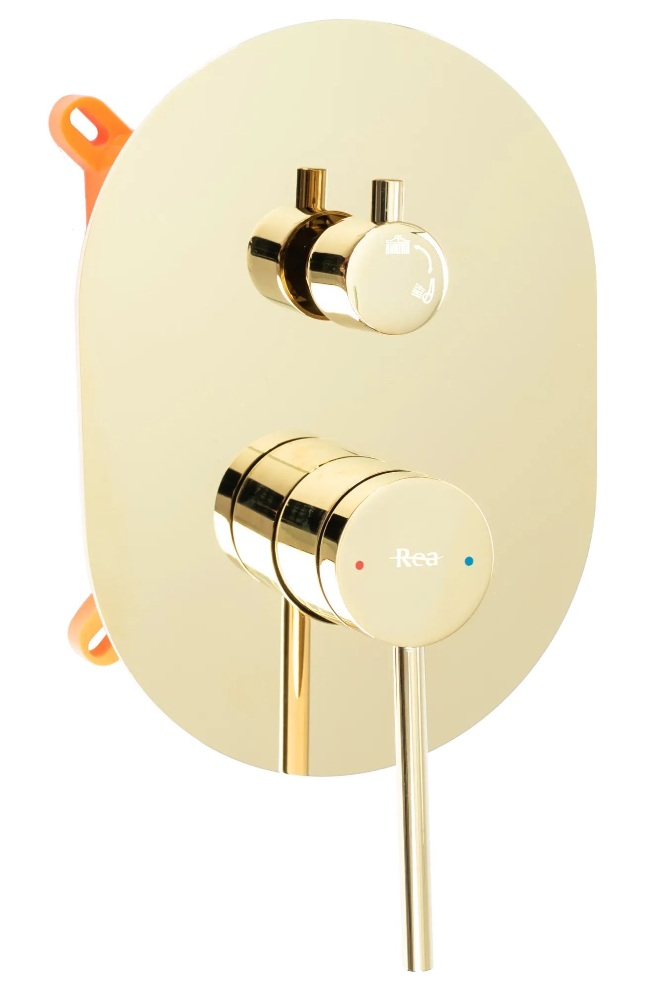 Душевая система Rea Oval Gold, REA-P8466