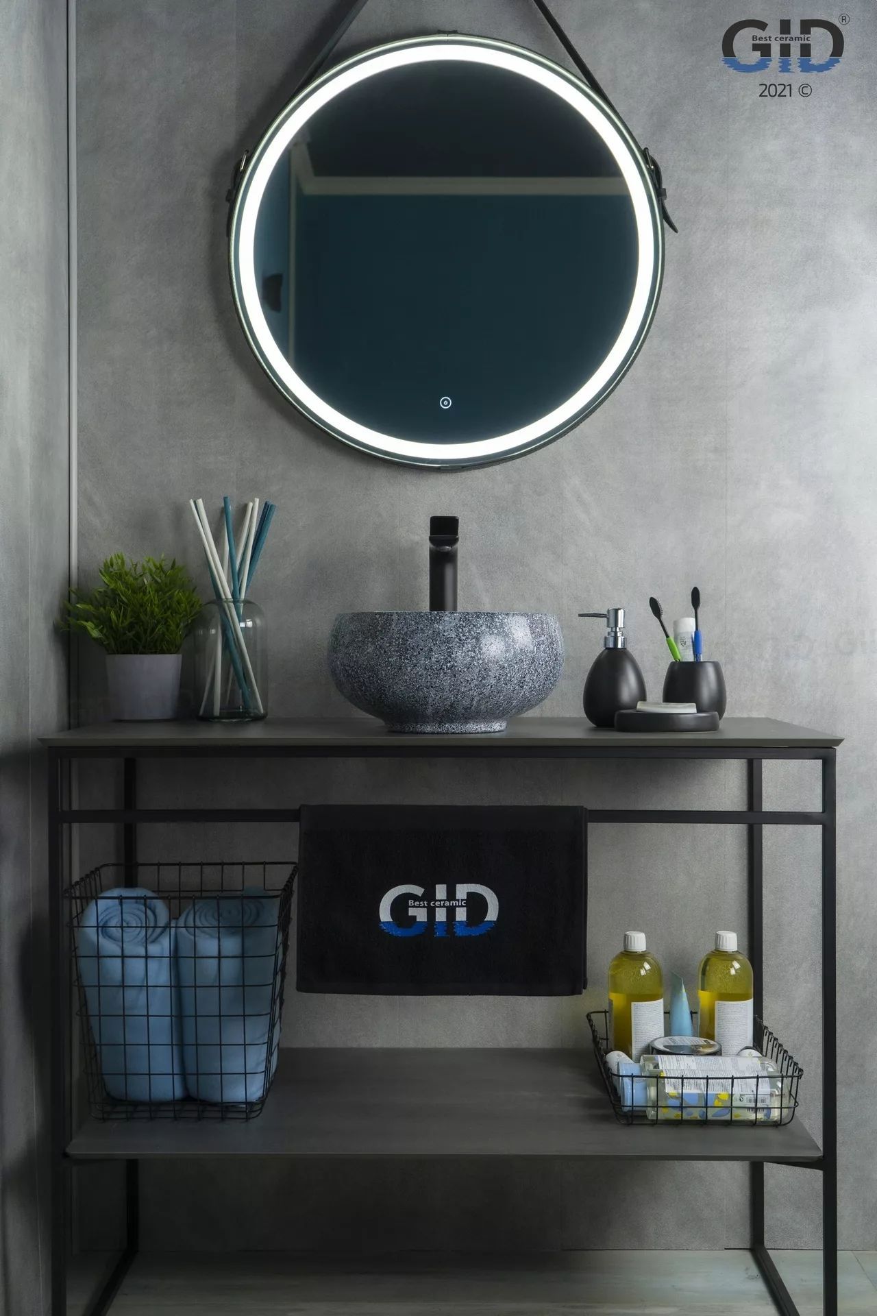 Умывальник Gid MNC481 32x32, 54433