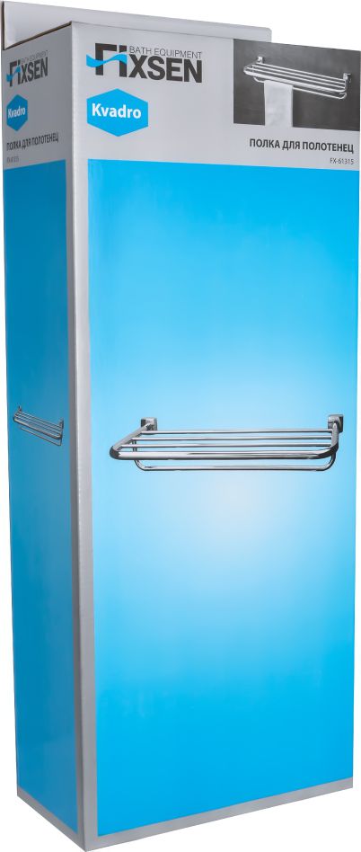 Полка для полотенец Fixsen Kvadro, FX-61315