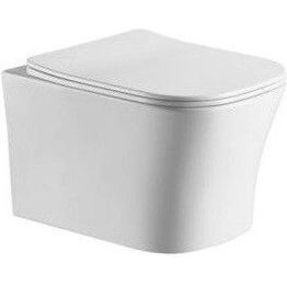 Унитаз подвесной безободковый Ceramalux, 2618E