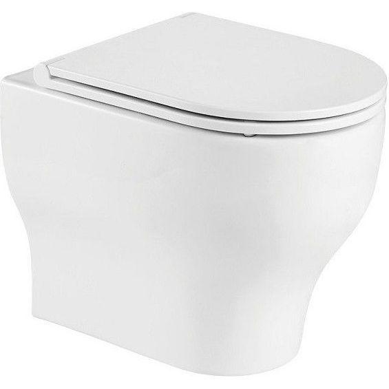 Унитаз подвесной безободковый Ceramalux, 2199