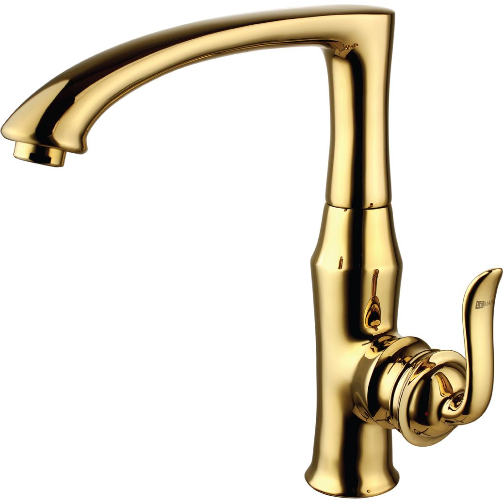 Смеситель для кухни с высоким поворотным изливом Lemark Brava, LM4705G