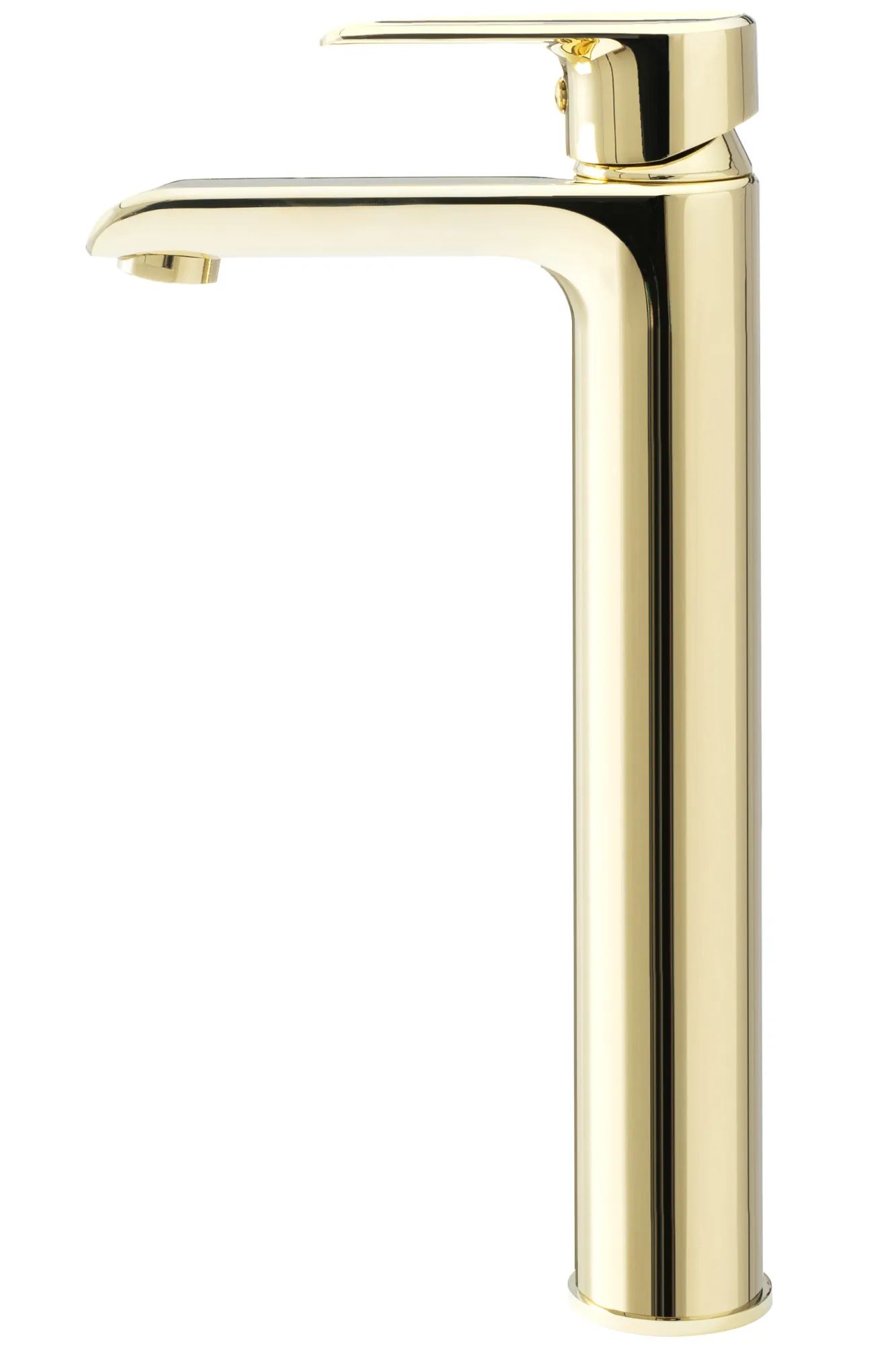 Смеситель для умывальника высокий Rea Bloom Gold, REA-B6201