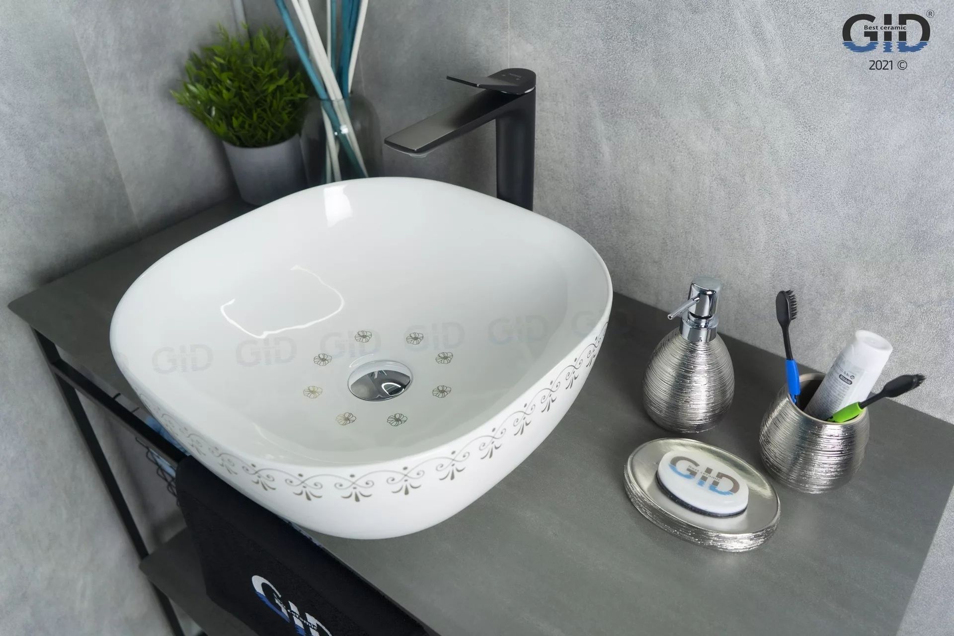 Умывальник Gid NC440 42.5x42.5, 52220