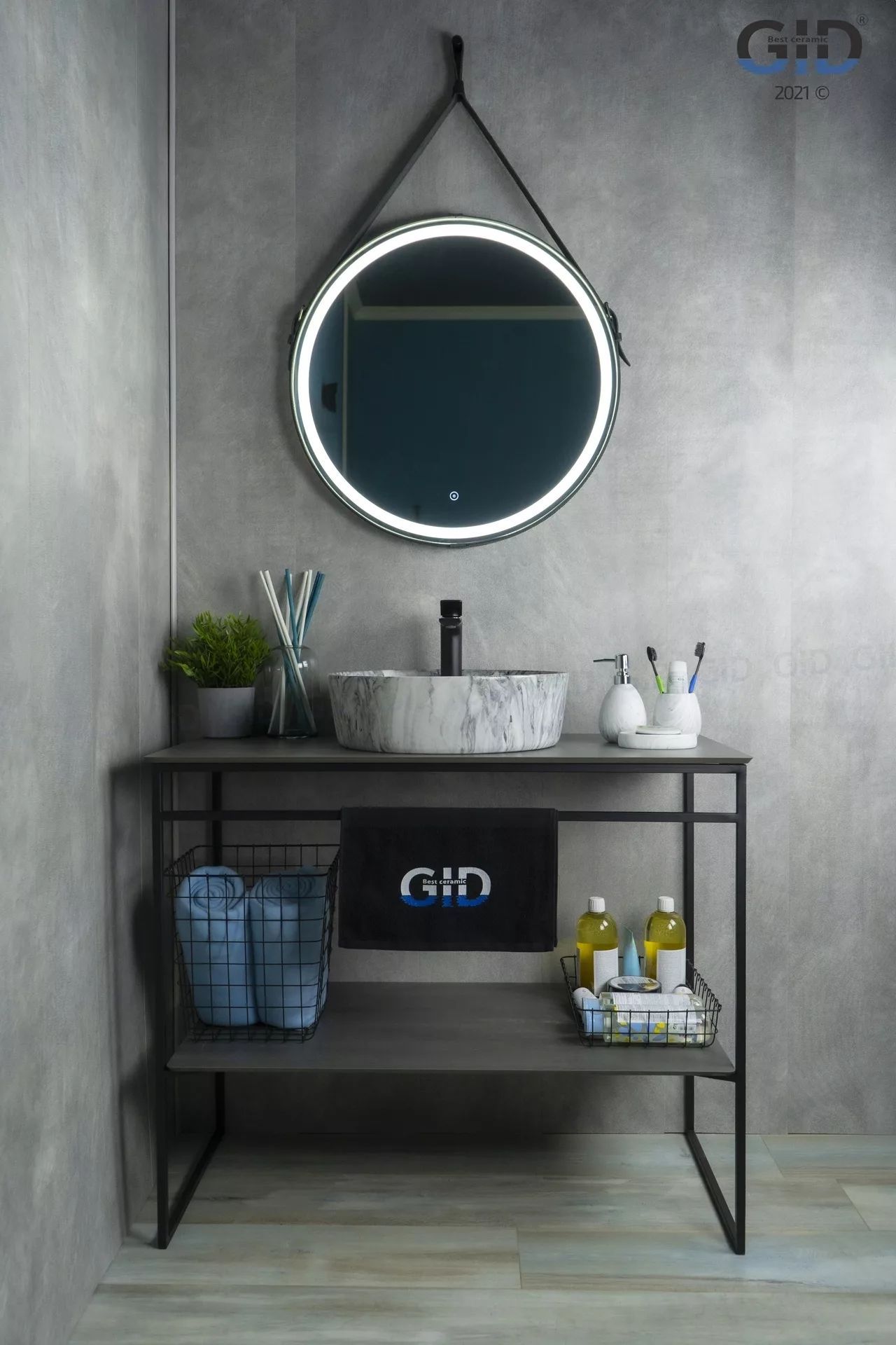 Умывальник Gid MNC533 44x44, 54442