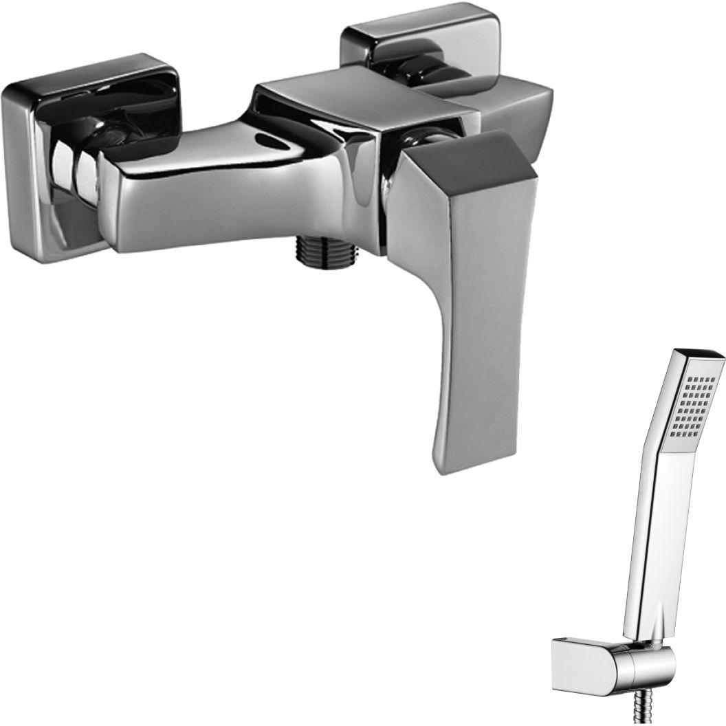 Смеситель для душа с аксессуарами Lemark Unit, LM4503C