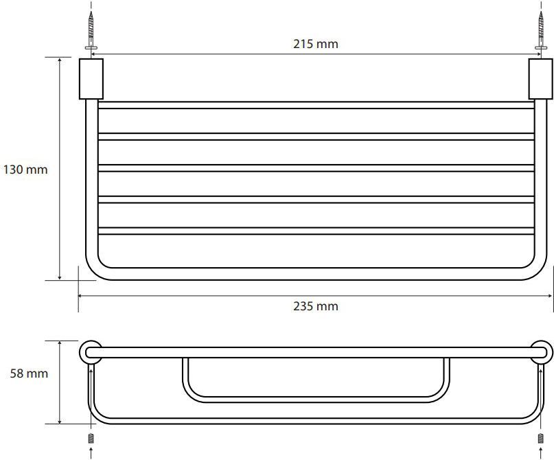Мыльница прямоугольная Bemeta Cytro, 146208122