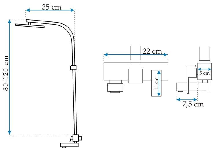 Душевая система Rea Navaro, REA-P0802