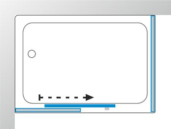 Душевой уголок Triton Фьюжн А1 (полосы)