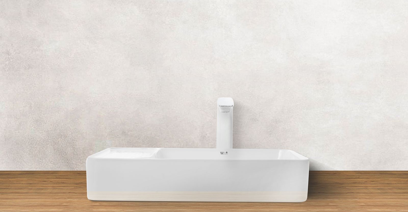 Раковина накладная WeltWasser ELBACH 2263 56.5x36