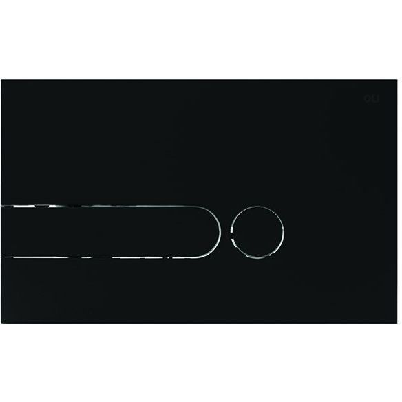 Панель OLI iPlate черна Soft-Touch, 670005