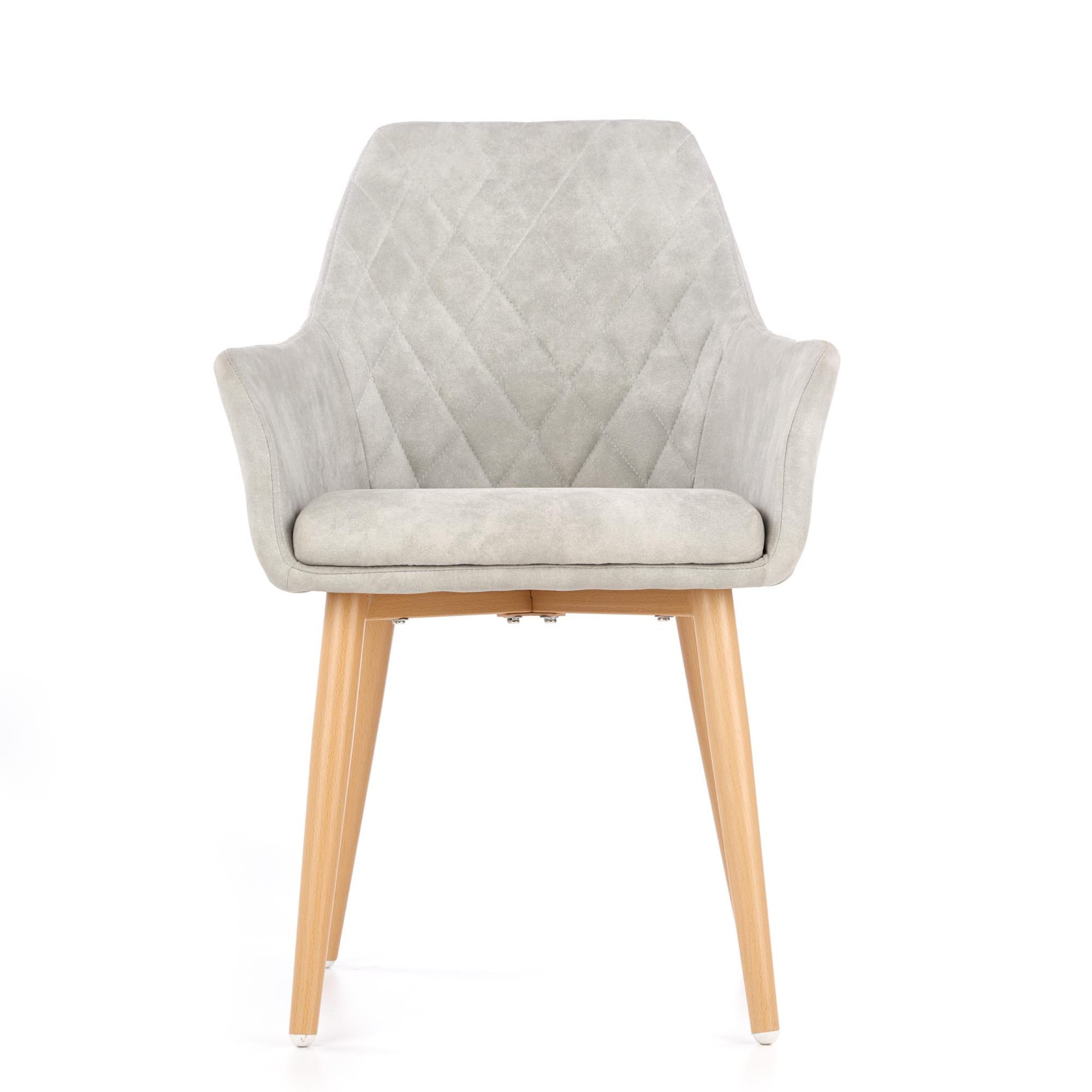 Стул кухонный Halmar K287 серый, V-CH-K/287-KR-POPIEL