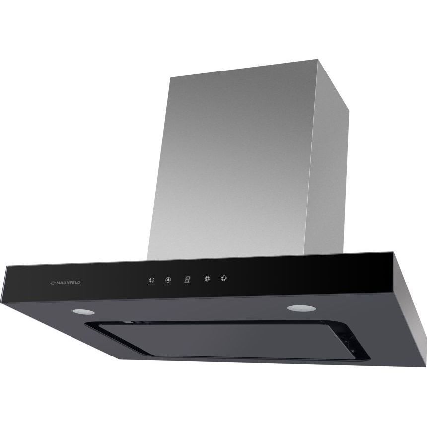 Кухонная вытяжка Maunfeld Norfolk 60 нержавеющая сталь/черное стекло