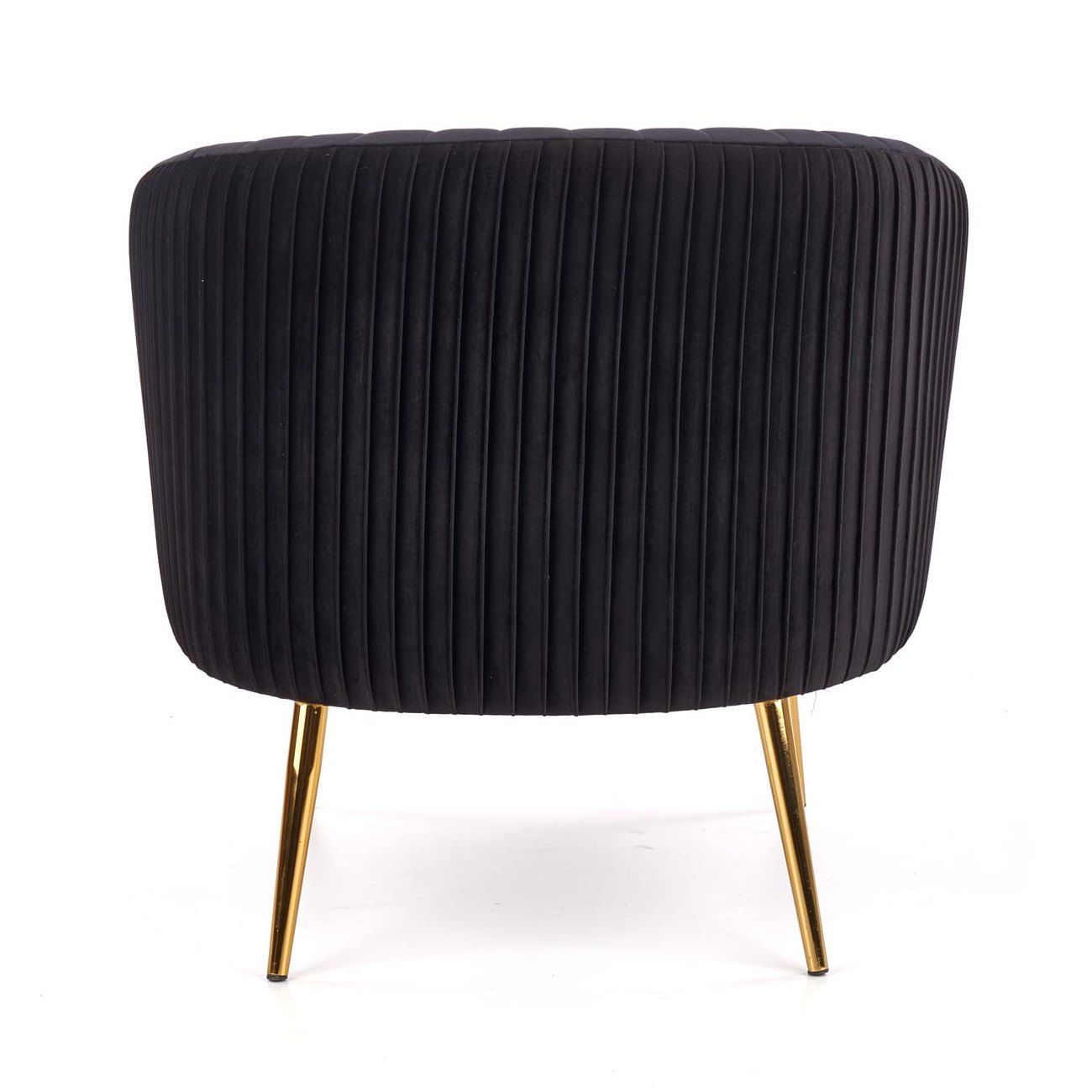 Кресло Halmar Crown черный/золотой, V-CH-CROWN-FOT-CZARNY