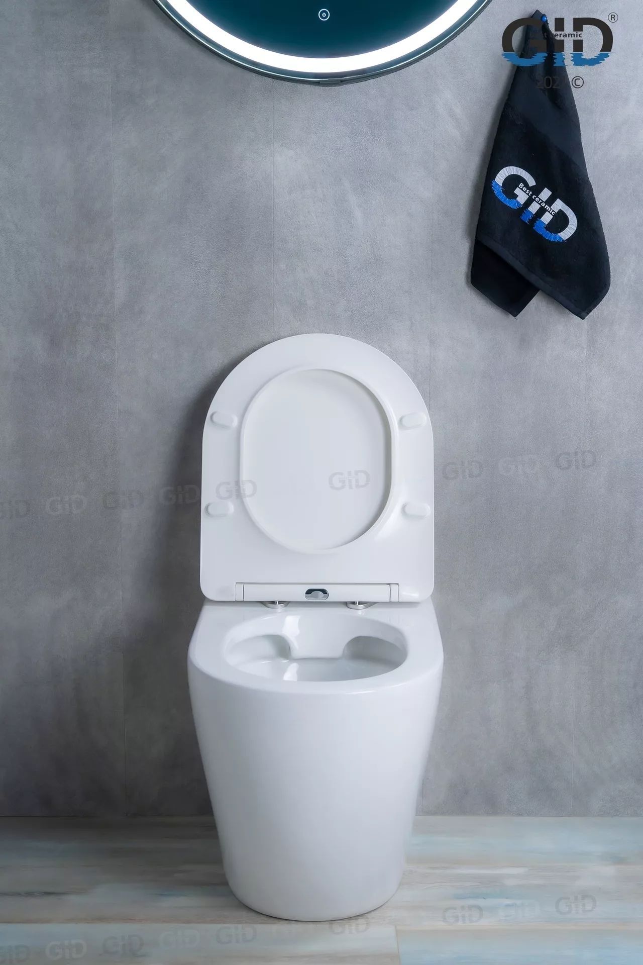 Унитаз приставной Gid TRS-269, 62213Y