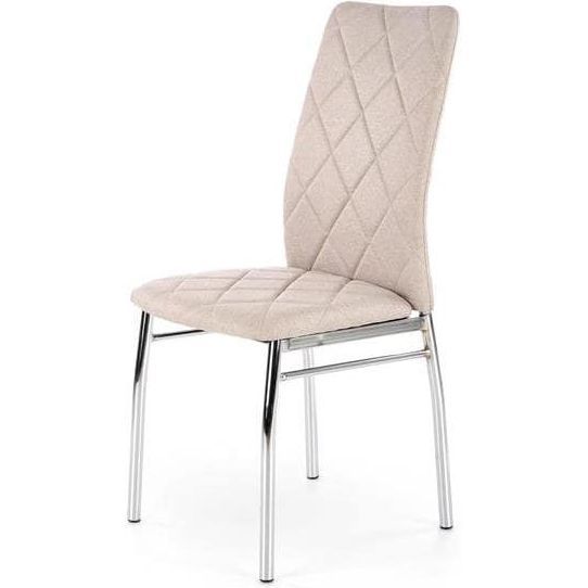 Стул кухонный Halmar K309 бежевый/хром, V-CH-K/309-KR-J.BEZOWY
