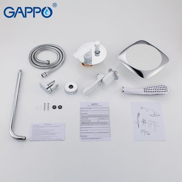 Встроенная система для ванны Gappo G7148-8