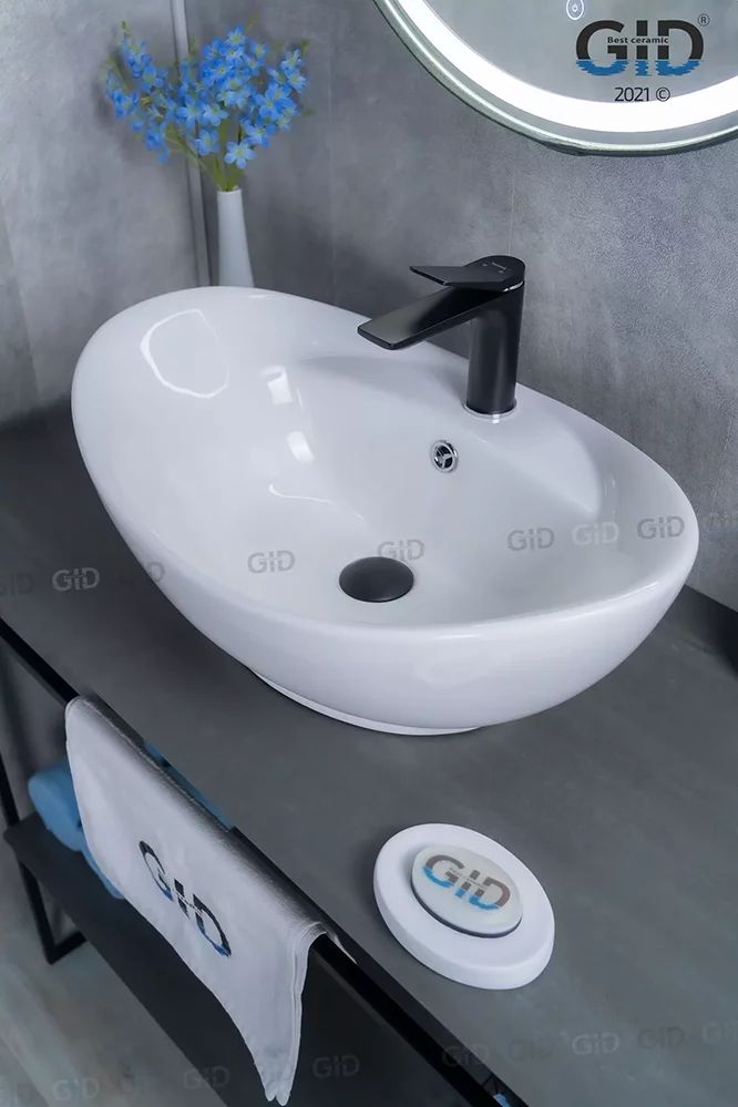 Умывальник Gid N9018 59x39, 51107