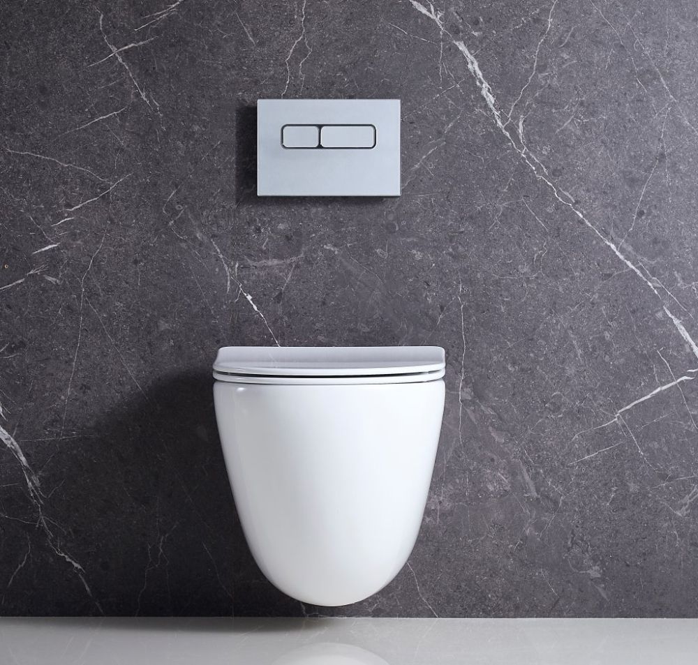 Чаша унитаза безободкового Belbagno Amanda, BB051CHR