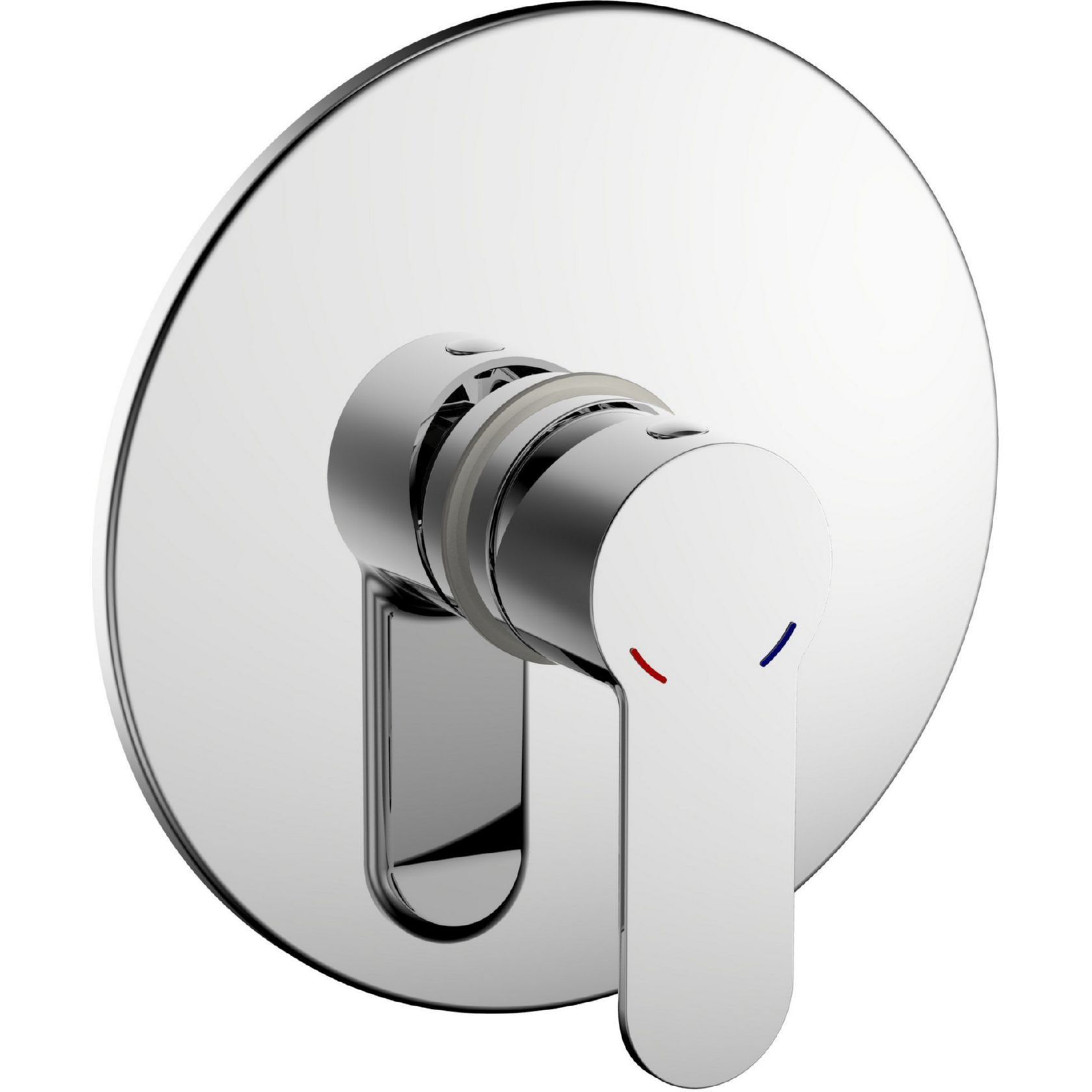 Накладка для смесителя скрытого монтажа Bravat New Moon (1 функция) PB839103CP