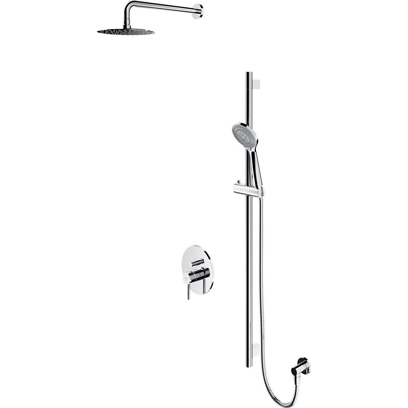 Душевая система для ванны скрытого монтажа Omnires Y, SYSY17CR