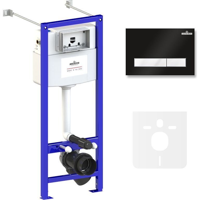 Комплект инсталляции для унитаза 4 в 1 Lavinia Boho Relfix, 77020028