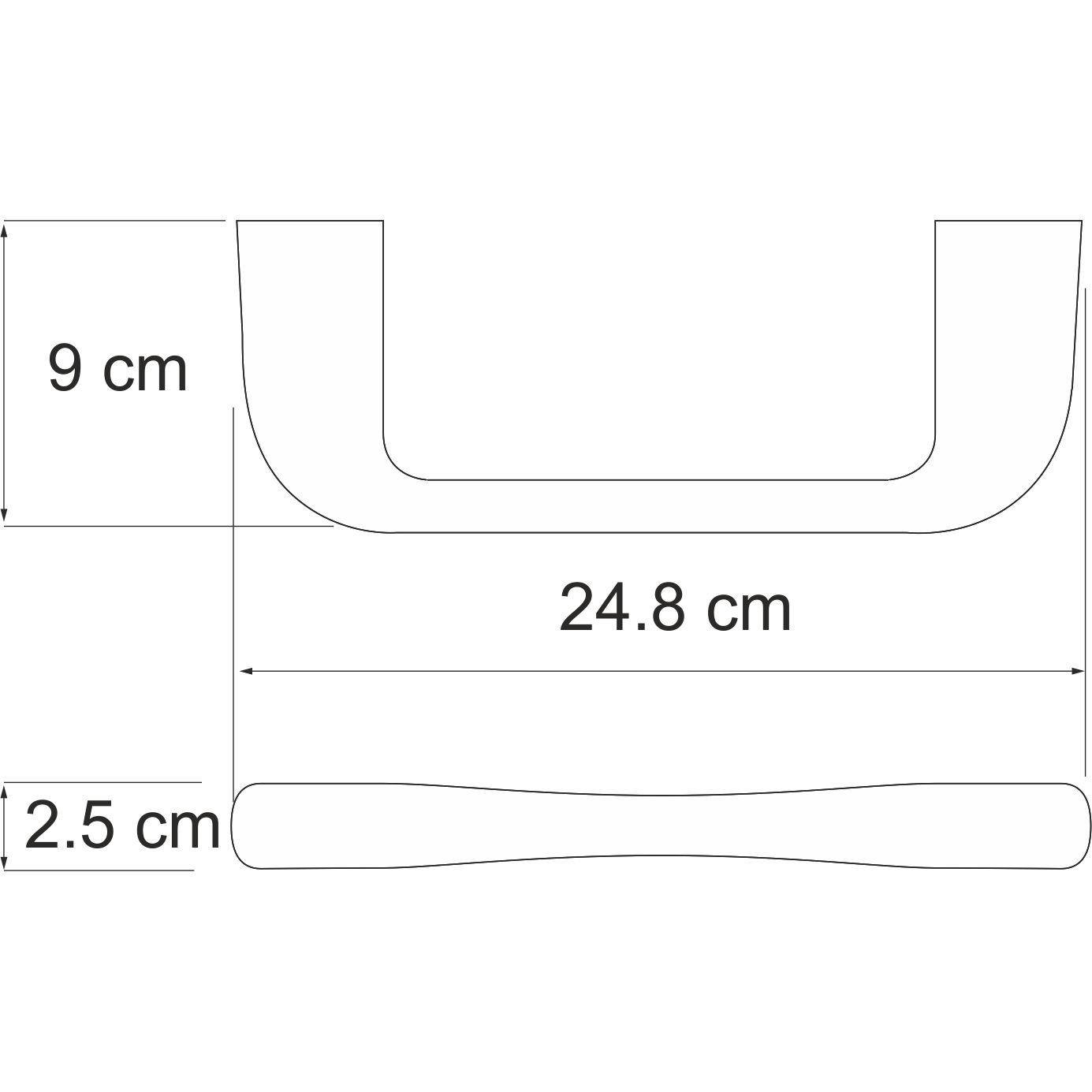 Держатель полотенец WasserKRAFT Berkel, K-6832