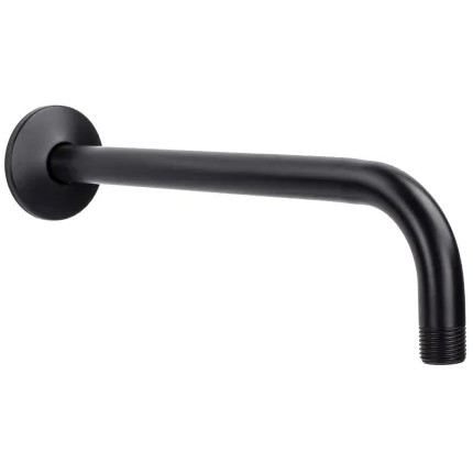 Держатель верхнего душа настенный Berges Ventas R Black, 074010