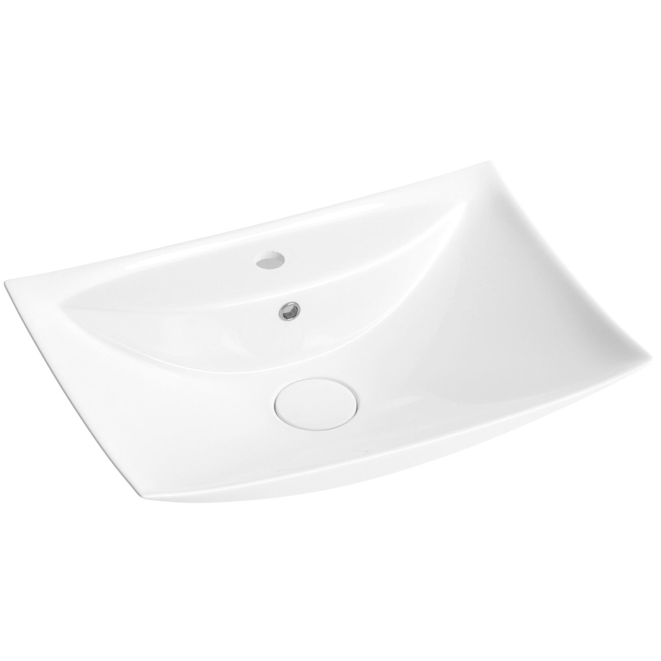 Накладная раковина Wellsee Cerulean 60x43.5, 151001000