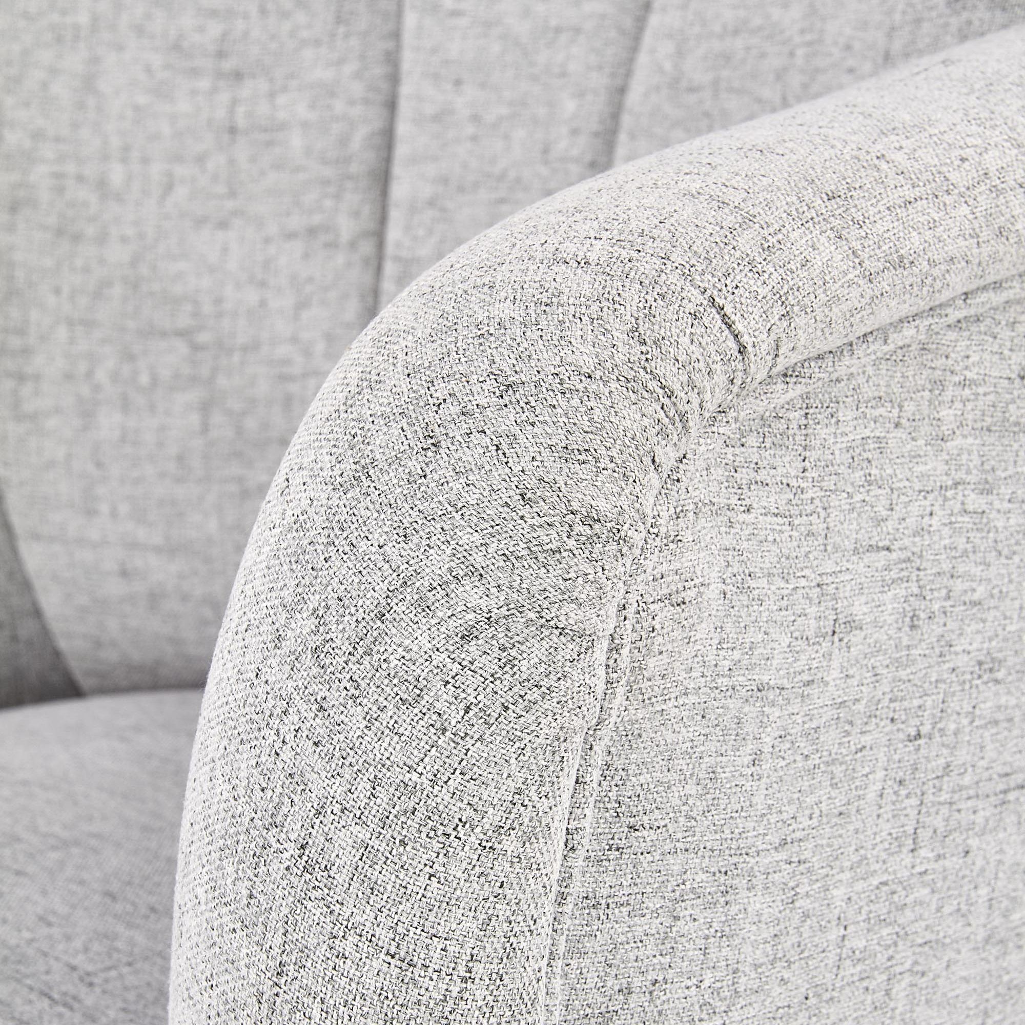 Кресло Halmar Bishop светло-серый/орех, V-PL-BISHOP-FOT