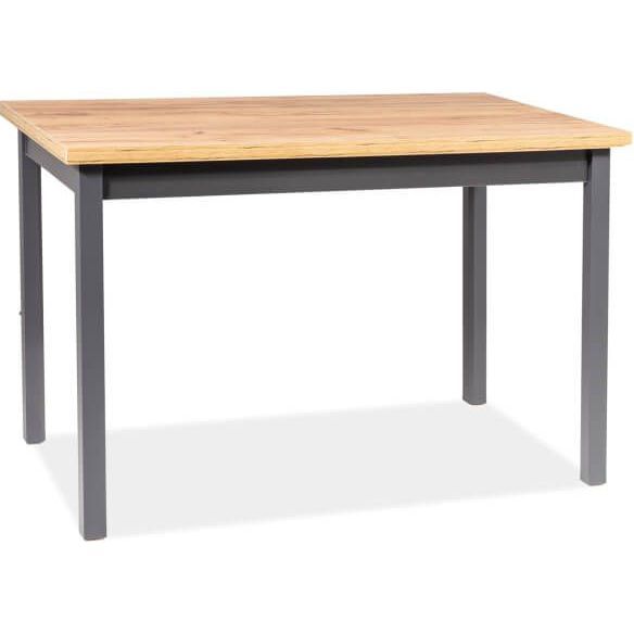 Стол обеденный Signal Adam 100 дуб ланселот/антрацит, ADAMDLAT100