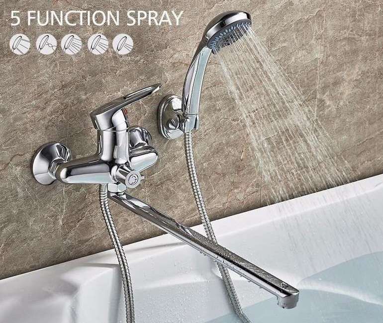 Смеситель для ванны Ledeme L2204