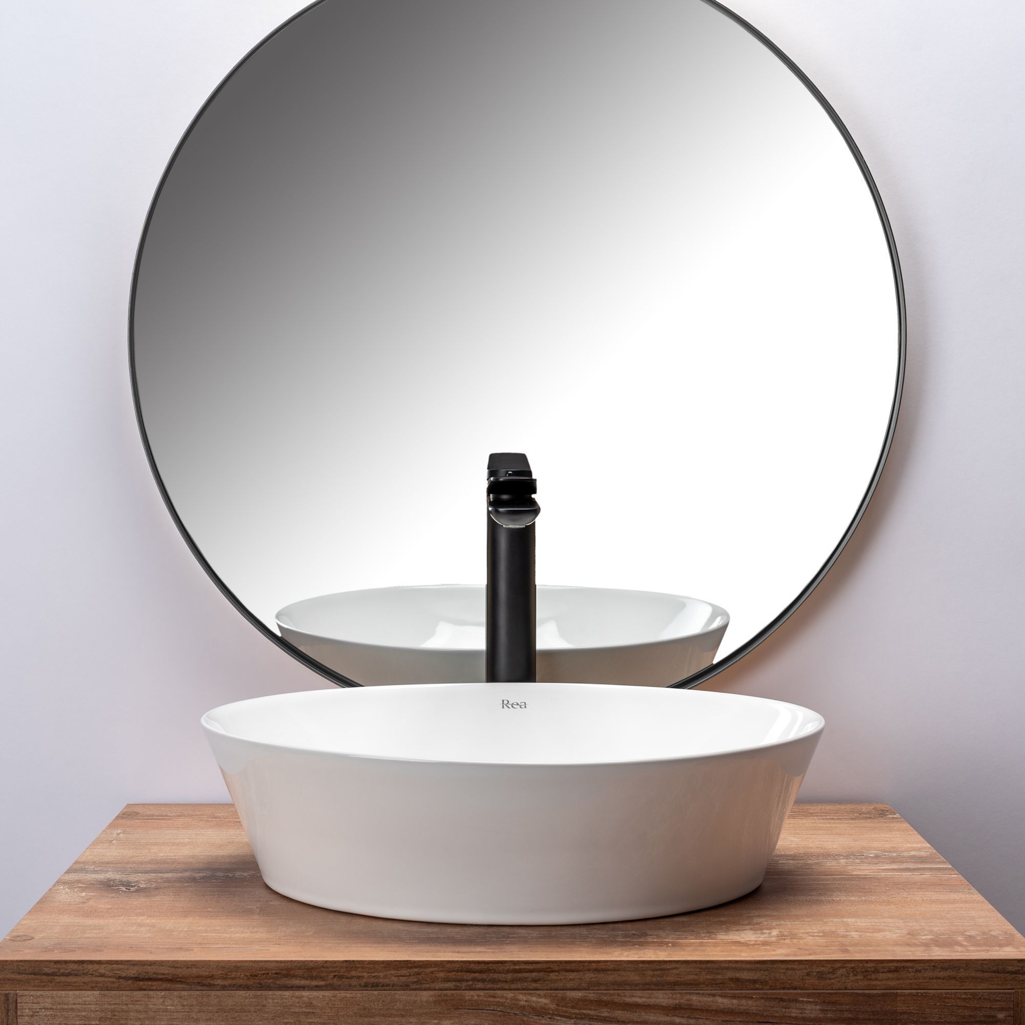 Умывальник Rea Saga 41x37.5, REA-U9851