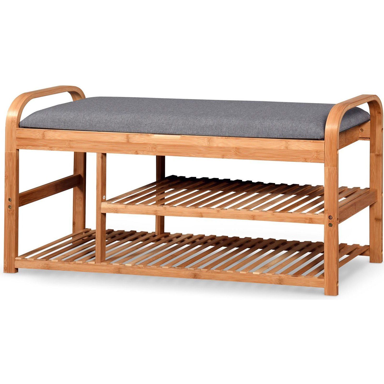 Полка для обуви Halmar ST-13 натуральный/серый, V-CH-ST_13