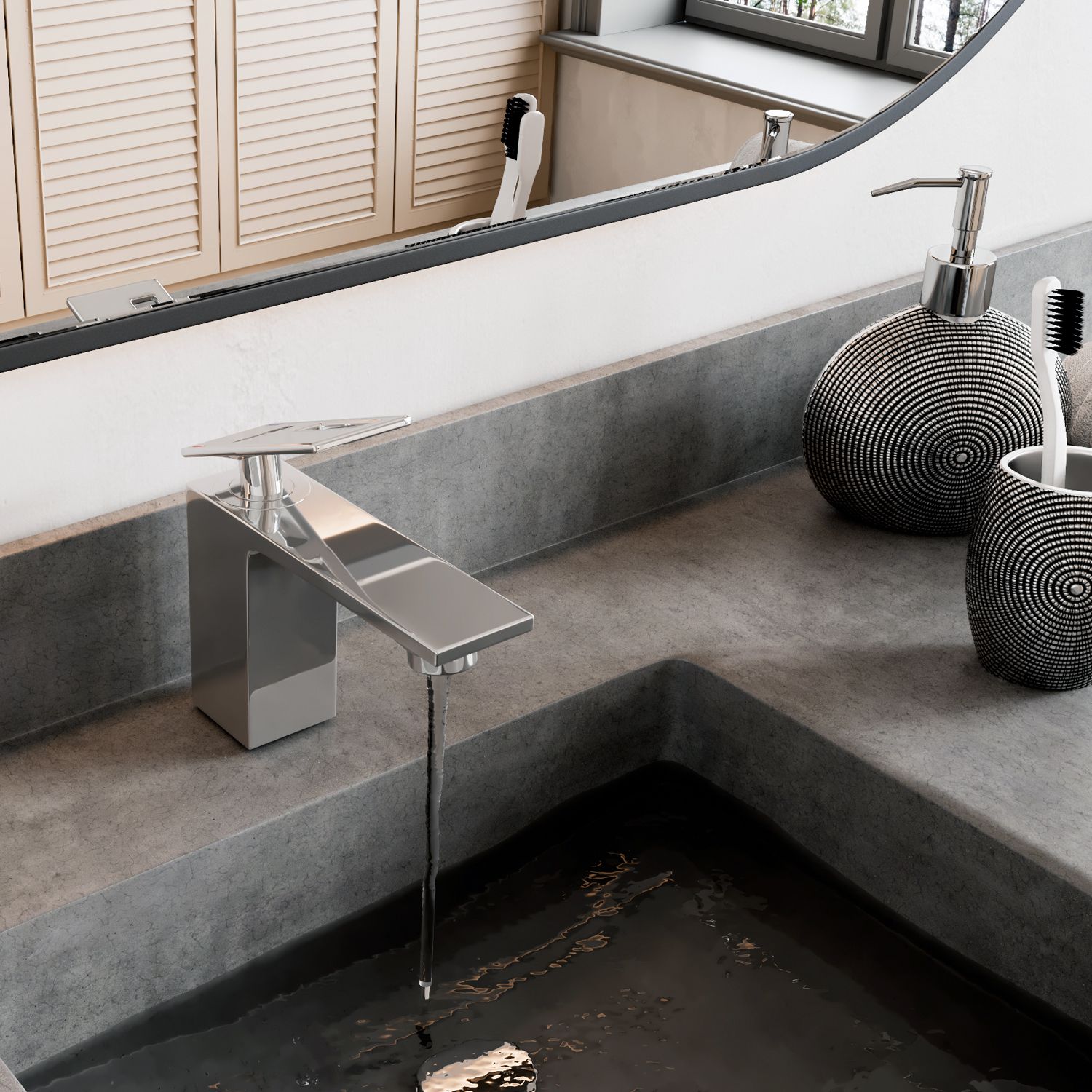 Смеситель для умывальника WasserKRAFT Alme, 1503