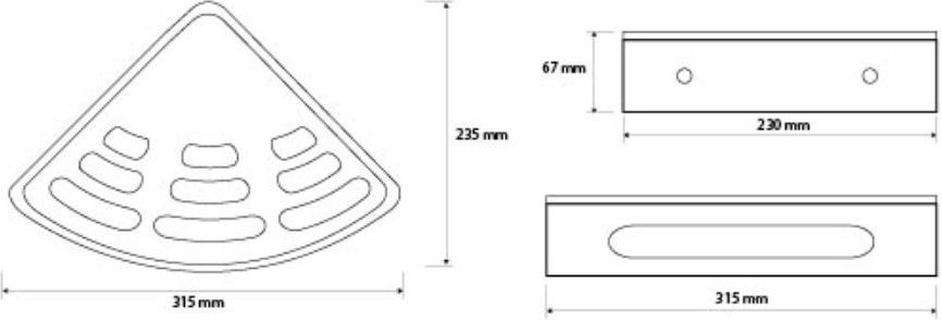 Угловая мыльница Bemeta Cytro, 102308216
