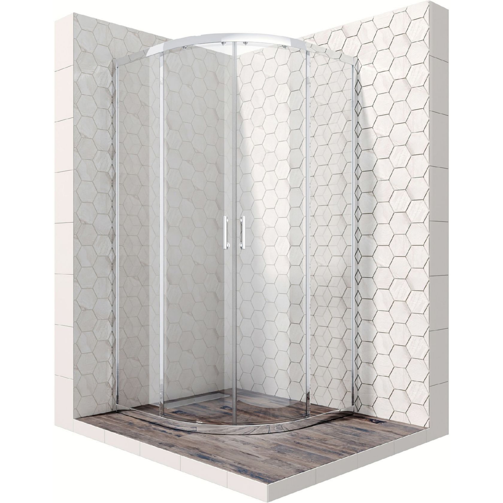 Полукруглое душевое ограждение Ambassador Kingston