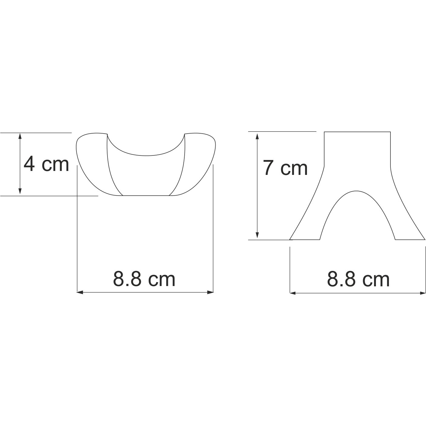 Крючок двойной WasserKRAFT Berkel, K-6823D