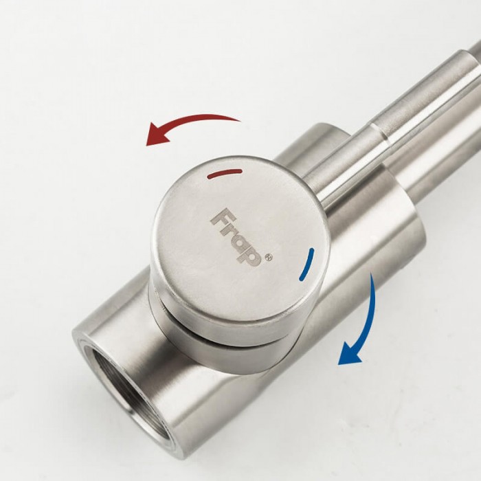 Смеситель для кухни с поворотным аэратором Frap F44899