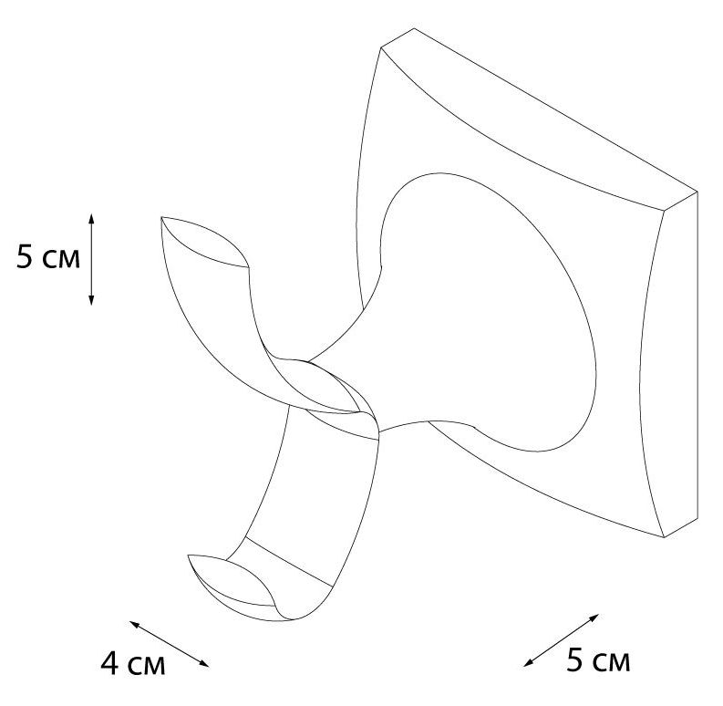 Крючок двойной Grampus Ocean, GR-2005