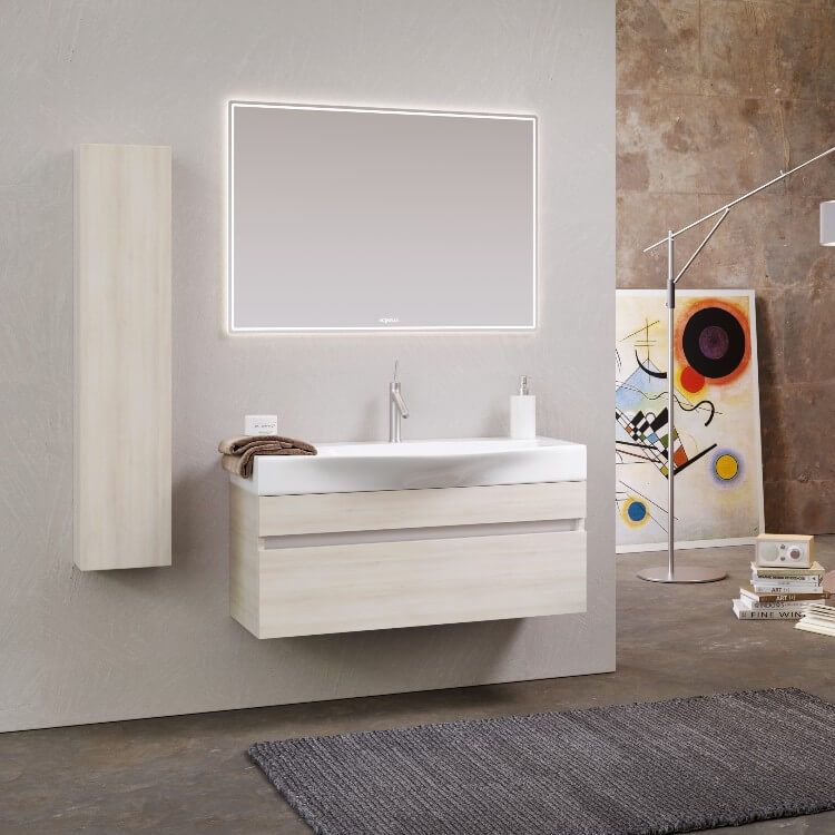 Зеркало с подсветкой Aqwella UM 80