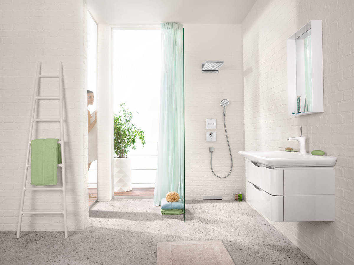 Смеситель для раковины Hansgrohe PuraVida 110, 15070400